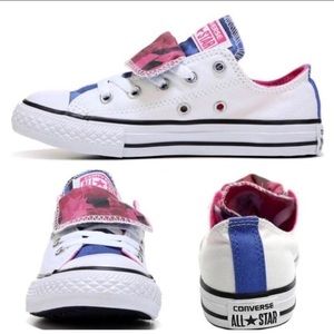 Red white and blue edition Converse